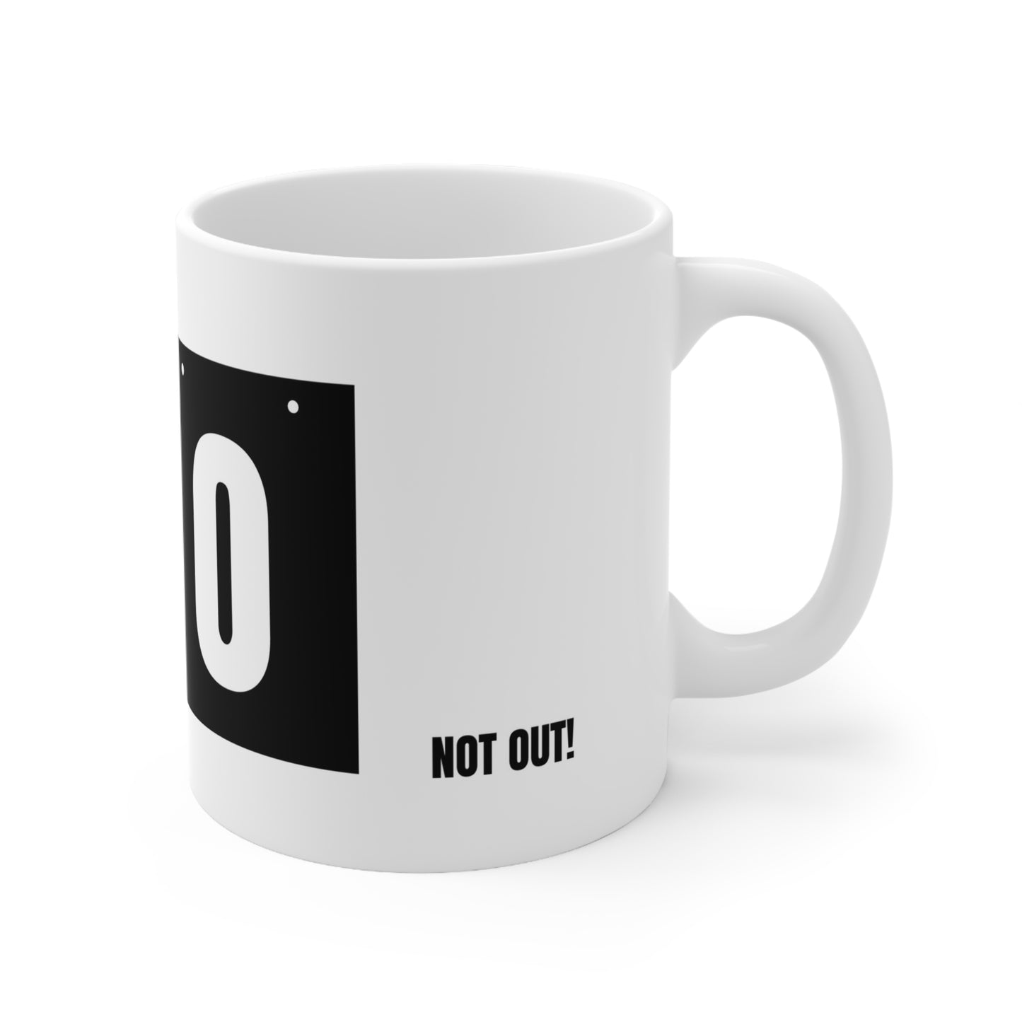 50 Not Out Mug