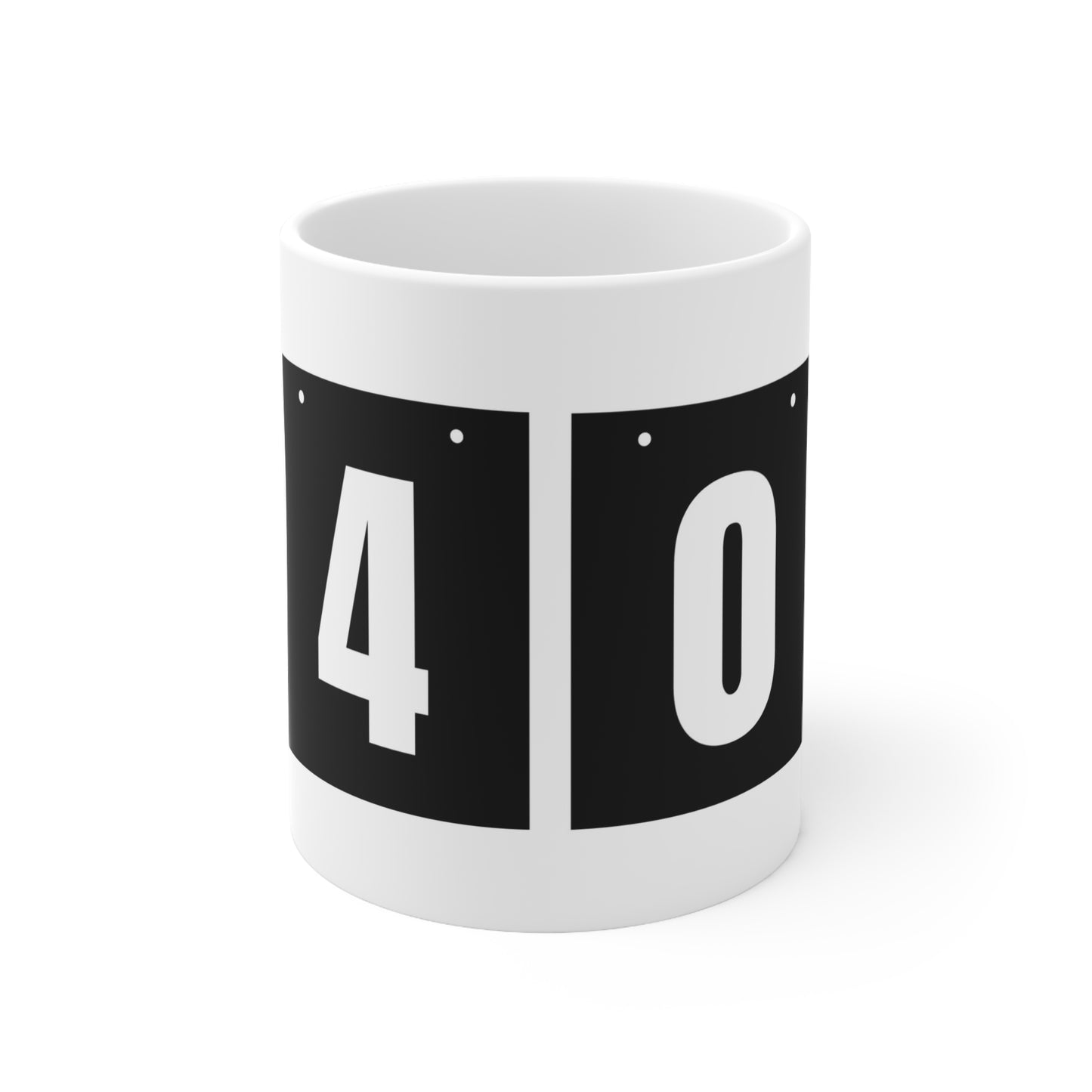 40 Not Out Mug